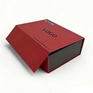 Custom Recycled Cardboard <b>Gift</b> <b>Boxes</b> Foldable Magnetic Closure Stamped Paperboard Eco-Friendly Stylish Packaging Paper Products - Product Image 2