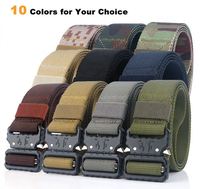 Ceinture tactique en nylon réglable personnalisée pour homme, pour les activités de plein air