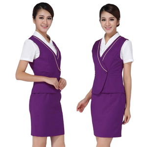 Uniformes de <span class=keywords><strong>azafata</strong></span> de aviación, uniformes de <span class=keywords><strong>azafata</strong></span> de nuevo estilo, uniformes de <span class=keywords><strong>azafata</strong></span>, traje de recepción de Hotel - Product Image 2