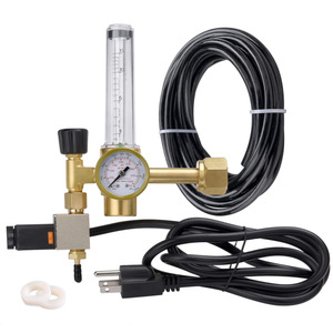 Régulateur de CO2 WQ001 0-15 PSI avec électrovanne pour serres hydroponiques et salles de culture - Product Image 1