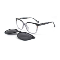 Kacamata Hitam Unisex High-End TR90 dengan Lensa PC & Pilihan Warna Beragam Desain Modis Merek HIGO Model H802-3