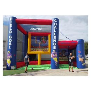 Football américain gonflable Football Field Goal Kick Challenge jeu de <span class=keywords><strong>tir</strong></span> gonflable Rugby goal - Product Image 1