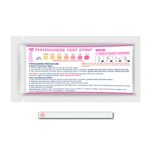 ACCURATURE Manganese In Drinking Water Testing At Home Water Heavy Metal Rapid Test Single Pack Water Test Kit