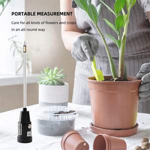 2 in 1 포인터 토양 수분 시험기 3-8pH 토양 <span class=keywords><strong>PH</strong></span> 미터 식물에 대한 금속 긴 프로브가있는 습도 분석기 정원 측정 도구 - Product Image 5