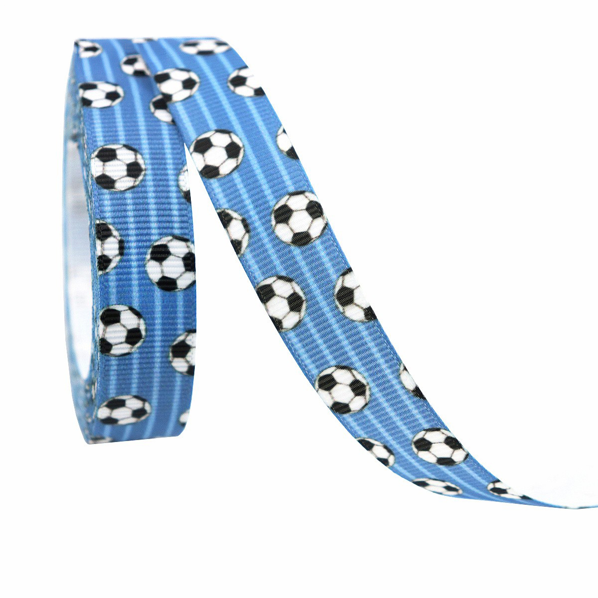 Ballon de football-rayure bleue-1,6 cm * 10 m