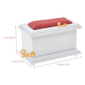 Meubles <span class=keywords><strong>miniatures</strong></span> <span class=keywords><strong>pour</strong></span> maison de poupée ILAND à l'échelle 1/12, <span class=keywords><strong>accessoires</strong></span> <span class=keywords><strong>pour</strong></span> maison de poupée, lit de bébé, armoire, chaise berçante, cheval à bascule - Product Image 4