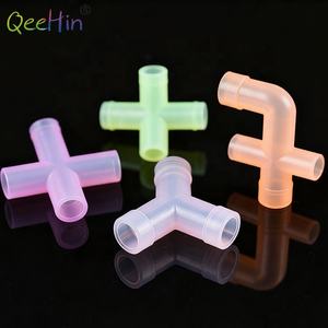 Conector <span class=keywords><strong>T</strong></span> de manguera de silicona de color personalizado Fabricante de juntas de tubo flexible de grado alimenticio - Product Image 5