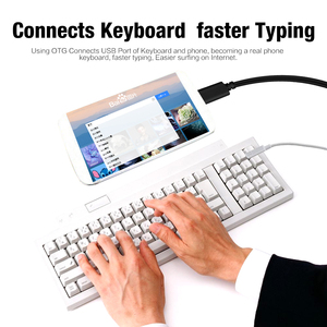 Oem/ODM USB C để USB 3.0 Adapter OTG Cáp C Nam để USB nữ cho Macbook/<span class=keywords><strong>iPhone</strong></span> 16 /Samsung Galaxy - Product Image 5