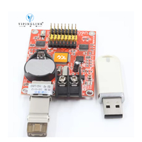 Tarjeta de Control de Pantalla LED de Color Único y Doble HD-U60 de Alta Calidad con Software HD2016 para Disco U