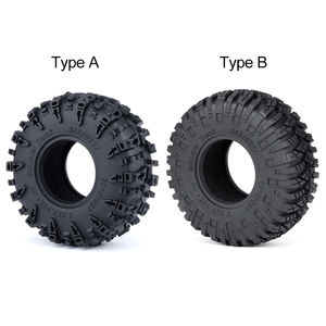 Advanced 4pcs 1,3 Zoll 33*70*27mm Gummi rad reifen 1/24 TRX-4M 1/18 <span class=keywords><strong>RC</strong></span> Auto Ersatzteile für Axial SCX24 - Product Image 2