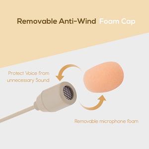 Mini XLR 3 Pin Beige Headset <strong>Microphone</strong> for AKG <strong>Samson</strong> Transmitter System - Product Image 4