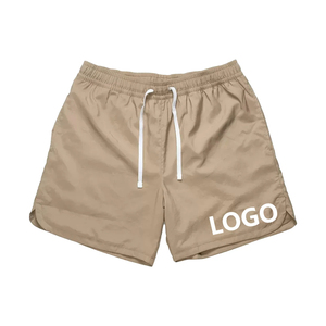 Pantalones cortos para correr para hombre, pantalones cortos deportivos para correr con bolsillos con cremallera, pantalones cortos transpirables para ejercicio en el gimnasio - Product Image 1