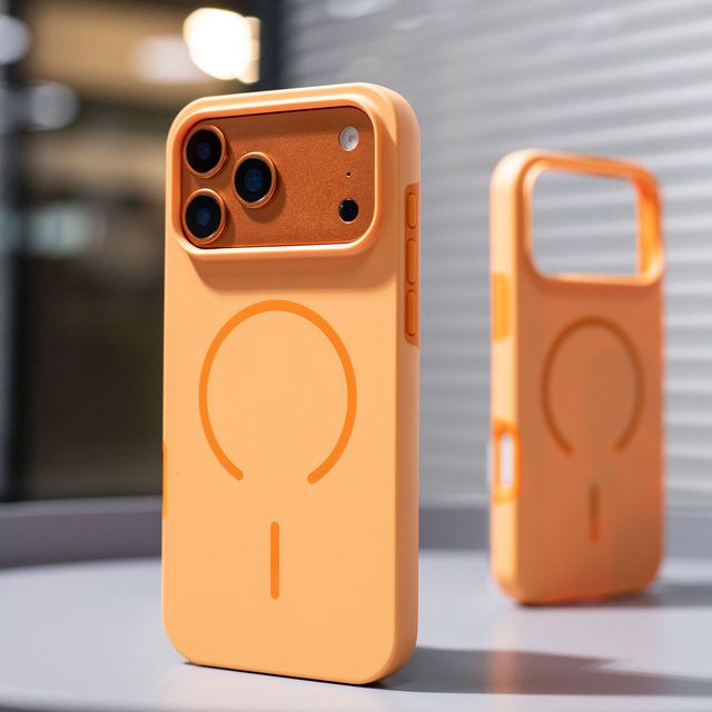 Premium Fashion Magnetic Liquid Silicone Skin Feel Anti-Drop Protective Phone Case for iPhone 17 Air 16 15 Pro Max