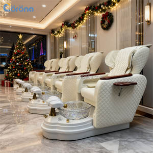 Sillón de Pedicura Profesional de Lujo con Logotipo Personalizado para Salón de Uñas, <span class=keywords><strong>Spa</strong></span> de Pies sin Tuberías - Product Image 2
