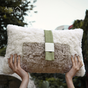 AIBUZHIJIA 2022 yastık kılıfı dekoratif minder örtüsü işlemeli yastık lüks yastık 18x18 kapakları 12x20 ev dekor için - Product Image 6