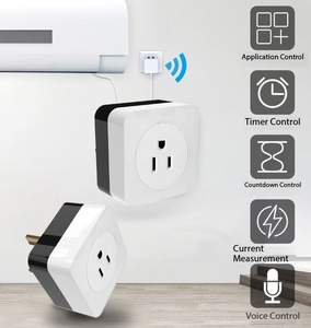 Aplicación de Control Remoto <span class=keywords><strong>para</strong></span> Aire Acondicionado <span class=keywords><strong>WiFi</strong></span> Tuya Smart Home, Control Remoto Programable <span class=keywords><strong>para</strong></span> Enchufes Inteligentes Estándar de EE. UU./UE/Reino Unido - Product Image 4