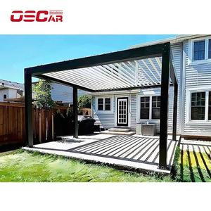 Nhôm vườn gian hàng Tán lều Patio vườn bên cắm trại nơi trú ẩn với tùy chọn lưới màn hình có thể thu vào pergola - Product Image 1