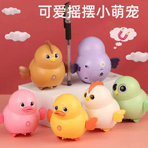 Juguete <span class=keywords><strong>El</strong></span>éctrico para Bebés, Robot de Pollo Bailarín y Cantante, Juguete Educativo de Plástico Magnético para Caminar - Product Image 3