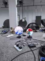 Mini Pantalla LED Esférica P2 de 0.3M 0.5m de Diámetro, Pantalla LED de Bola Panorámica de 360 Grados, Pantalla LED Esférica Creativa para Interiores