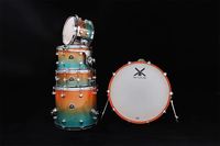 Bestselling Adult Drum Set Professional Music Instrument with Hot Sale Includes Drum Cymbals Set