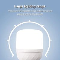 Ampoule led E27 B22 Base T Forme Lampe/ampoule led lumières/lampada led e27, matière première de l'ampoule led