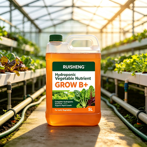 Fertilizzante Liquido per Coltivazione Idroponica, Soluzione Nutritiva GROW <span class=keywords><strong>B</strong></span> per Crescita Vegetativa di Ortaggi - Product Image 6