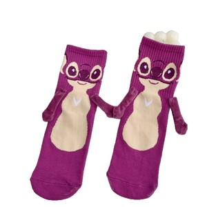 Calcetines de Anime para Mujer, Medias hasta la Pantorrilla, Transpirables, Absorbentes de Sudor, de Fibra de Poliéster, Talla Juvenil - Product Image 3