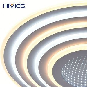 HIVIES Factory Direct Sale Acrylic Hardware Design Round Mounted Lamp Fixture Ceiling <b>LED</b> <b>Lighting</b> - Product Image 5