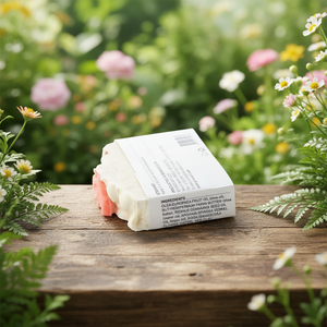 สบู่ล้างหน้าและผิวกายสูตรพรีเมียม ผลิตด้วยมือ ผสมเชียบัตเตอร์และน้ำมันมะกอก ช่วยให้ความชุ่มชื้น ต่อต้านริ้วรอย 120 กรัม สำหรับใช้ทุกวัน - Product Image 2