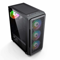 Tiansama — boîtier magnétique à filtre anti-poussière, tour de pc, boîtier oem pour meuble de bureau, atx