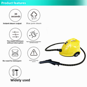 Mini Lavadora a <span class=keywords><strong>Vapor</strong></span> <span class=keywords><strong>de</strong></span> Mano <span class=keywords><strong>de</strong></span> Alta Presión, Máquina <span class=keywords><strong>de</strong></span> <span class=keywords><strong>Vapor</strong></span> <span class=keywords><strong>de</strong></span> 3.5 Bares <span class=keywords><strong>para</strong></span> Limpieza del Hogar, Automóvil y Mascotas - Product Image 4