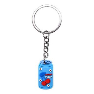 Dễ thương phim hoạt hình thợ mỏ trò chơi minecrafts Keychain mềm cao su Keychain tùy chỉnh chuỗi Key tag thiết kế logo Keychain Ba lô Mặt dây chuyền Quà Tặng - Product Image 2
