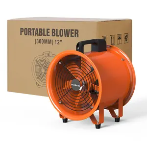 Ventilador extractor de aire portátil de flujo axial industrial KCVENTS con alta velocidad