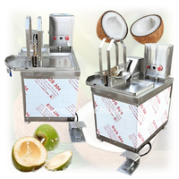 Machine automatique pour défibreur de noix de coco, machine à couper les noix de coco fraîches vertes, machine à couper les noix de coco jeunes en deux moitiés
