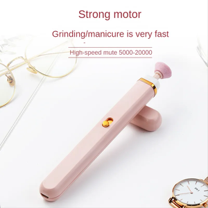 Venta caliente Taladro eléctrico para uñas Amoladora de uñas Pulido Portable Mini Electric <span class=keywords><strong>Manicure</strong></span> Art Pen Herramientas para eliminación de gel - Product Image 2