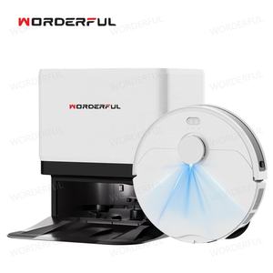 <span class=keywords><strong>Precio</strong></span> bajo Full Automatic Dual Mop Auto Lifing LDS Lidar <span class=keywords><strong>Robot</strong></span> Aspirador con cubo de basura de autovaciado - Product Image 3