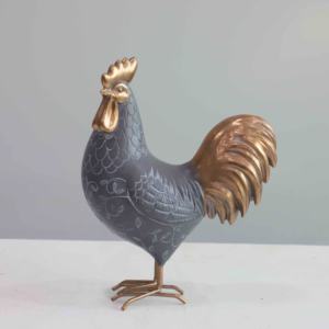 Granja pollo gallinero granja avícola poliresina decoración animales Gallo - Product Image 3