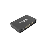 Yüksek kaliteli 6CH çıkış 4CH giriş 8 CH RCA araç ses ampliampli31 Band EQ ses güç Amp araba DSP amplifikatör DSP ile