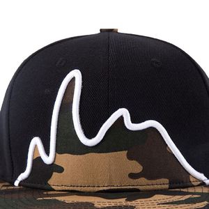 Casquette Snapback Unisexe Personnalisée 100% Coton 7 Panneaux Coupe-Vent avec Motif Feuille Logo OEM Polyvalente pour la Performance - Product Image 2