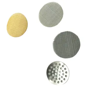 Round 30mm Stainless Steel Smoke Pipe Screen / Tobacco Pipe Filters