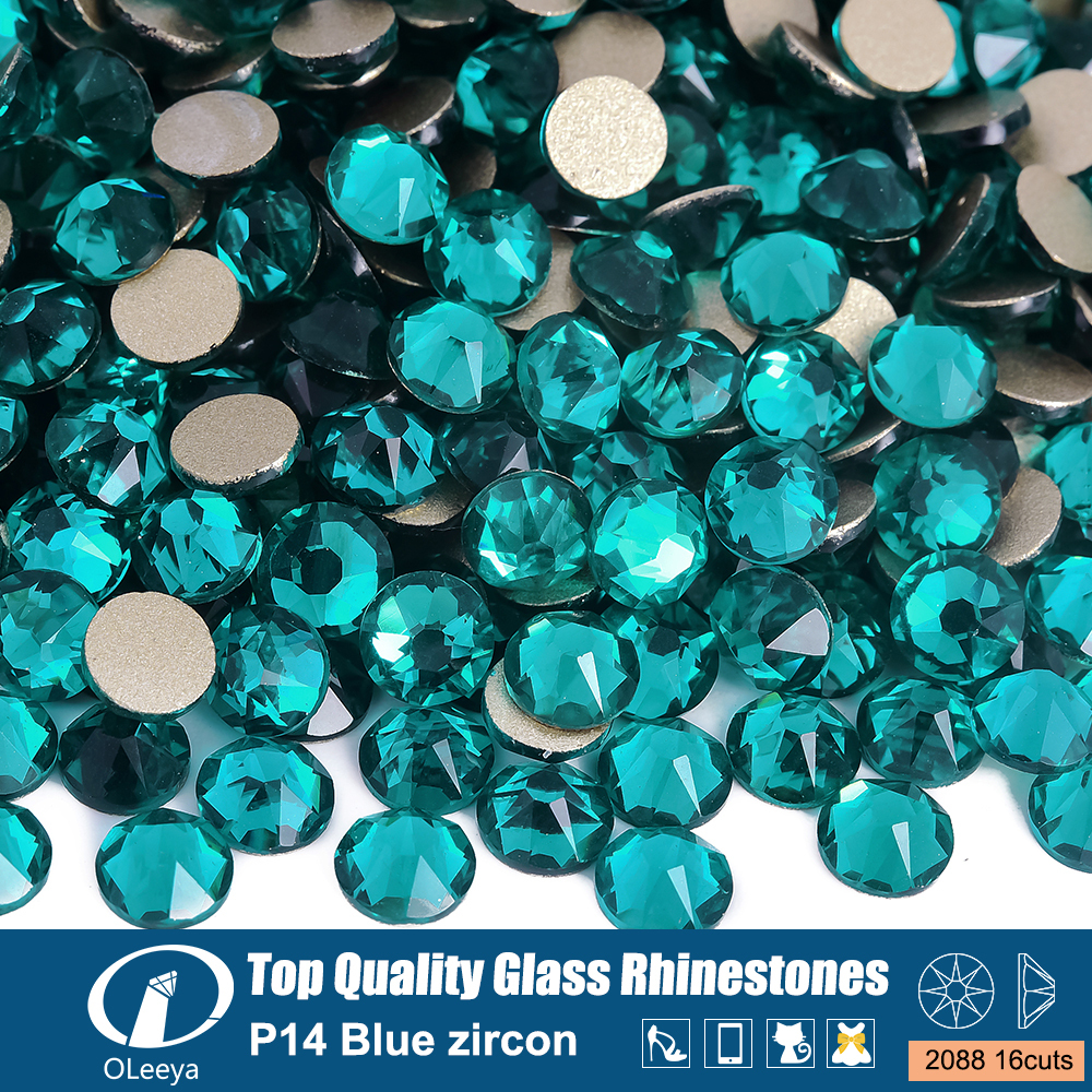 Blue zircon