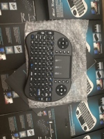 Mini Teclado Inalámbrico Rii I8 2.4G con Panel Táctil, Retroiluminación de Color, Control Remoto con Retroiluminación para Android TV Box, Smart TV, Mini PC
