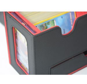 Boîte de rangement magnétique premium pour cartes avec 2 fenêtres de visualisation, compatible avec plus de 380 cartes - Product Image 6