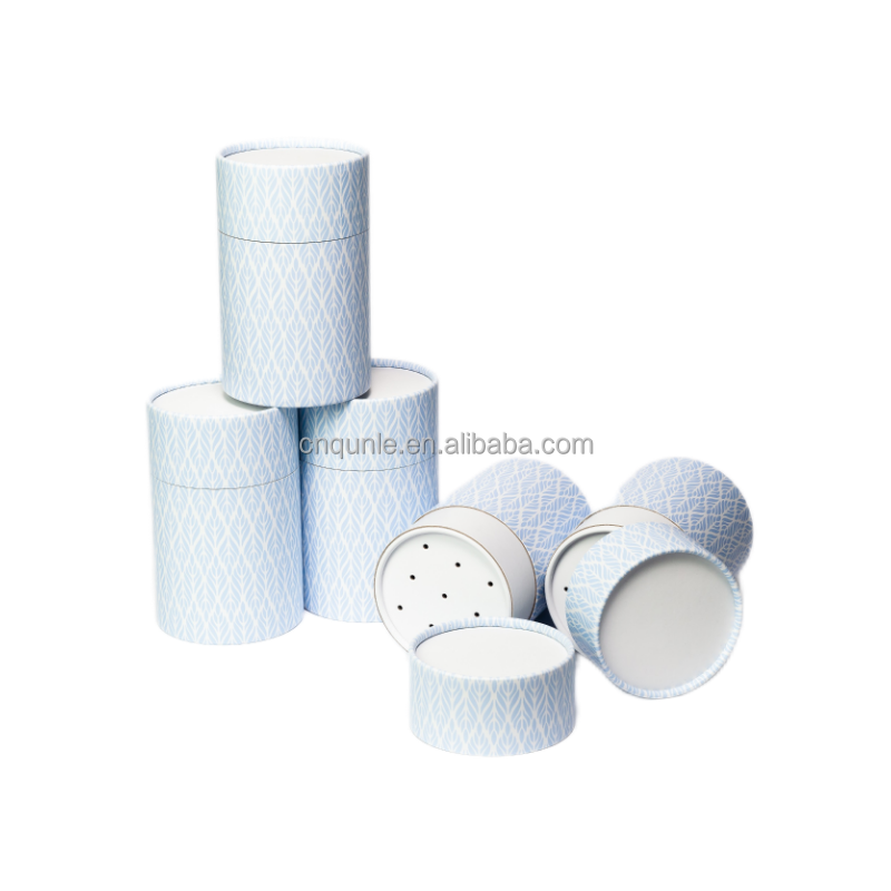 custom logo cardboard cosmetic packaging paper tube kraft paper tube cosmetic