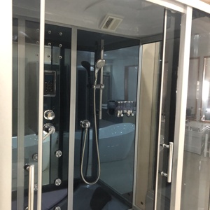 Cabina <span class=keywords><strong>doccia</strong></span> a vapore di grandi dimensioni con vasca da massaggio Combo - Product Image 4