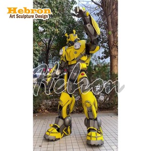 Disfraz <span class=keywords><strong>de</strong></span> Robot Caminante Rentable, Traje <span class=keywords><strong>de</strong></span> Mascota <span class=keywords><strong>de</strong></span> Robot con Luces LED para Adultos, el Más Vendido, para Actuaciones - Product Image 4