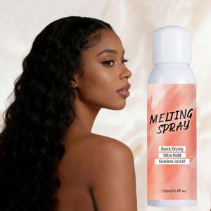 Spray Coiffant Invisible – Colle pour Perruques et Dentelles Sans Rinçage avec Brillance, Fixation Forte et Séchage Rapide - Product Image 1