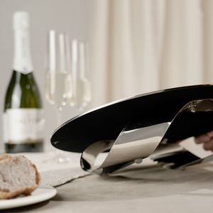 Silber Luxus Tablett Edelstahl dekorative Tablett Stand Schokolade Serviert ablett Custom ized Gold für die Hochzeit - Product Image 4