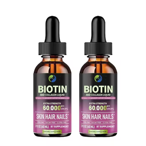 ไบโอตินคอลลาเจนเหลวหยดผู้ใหญ่ความงามสำหรับการเจริญเติบโตของเส้นผมผิวหนังและเล็บภูมิคุ้มกันสนับสนุนขวด60มล. - Product Image 2