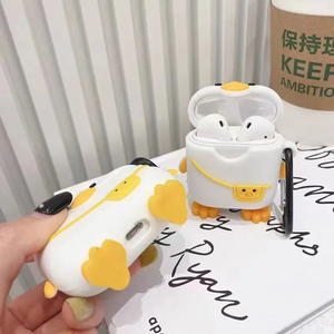 Vendita calda zaino anatra per Air Pods Pro 3 custodie <span class=keywords><strong>3D</strong></span> custodia per Airpods per Airpod Pro custodie carine - Product Image 5
